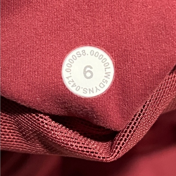 Lululemon Base Pace High-Rise Tight *Brushed Nulux Mulled Wine | Size: 6 - Picture 7 of 7
